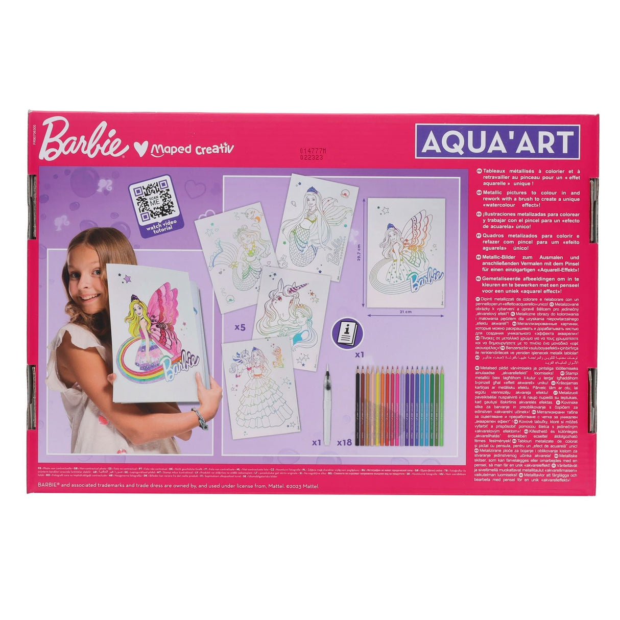Maped Creativ Aqua Art - Barbie | Stationery Shop UK