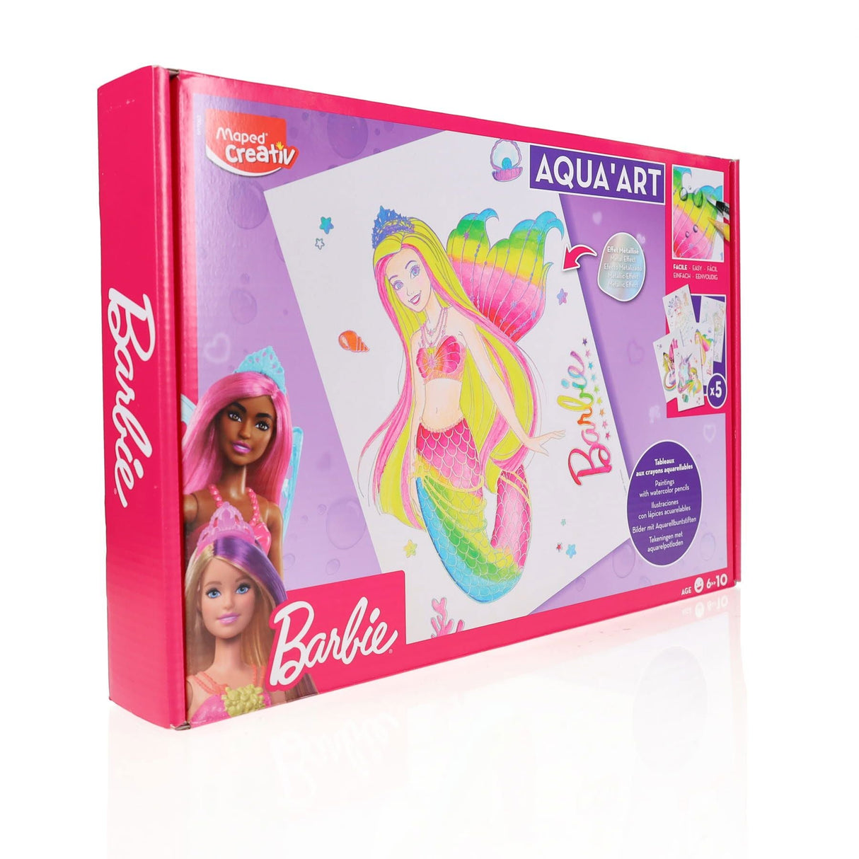 Maped Creativ Aqua Art - Barbie-Kids Art Sets-Maped|StationeryShop.co.uk