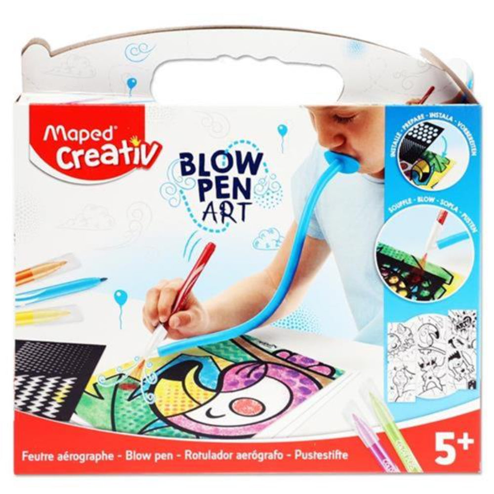 Maped Creativ Blow Pen Art-Creative Art Sets-Maped | Buy Online at Stationery Shop