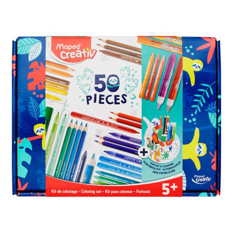 Maped Creativ Colouring Set - Box of 50-Kids Art Sets-Maped|StationeryShop.co.uk
