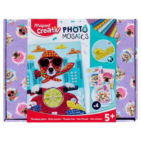 Maped Creativ Photo Mosaics - Cute Animals-Kids Art Sets-Maped|StationeryShop.co.uk