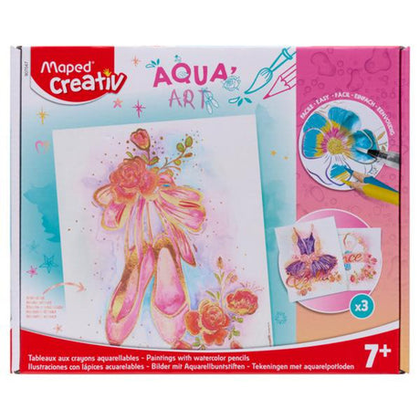 Maped Creativ Watercolour Aqua Art - Dance-Kids Art Sets-Maped|StationeryShop.co.uk