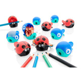 Maped Croc Croc Single Hole Sharpener Whale and Ladybird - Pack of 2-Sharpeners-Maped|StationeryShop.co.uk