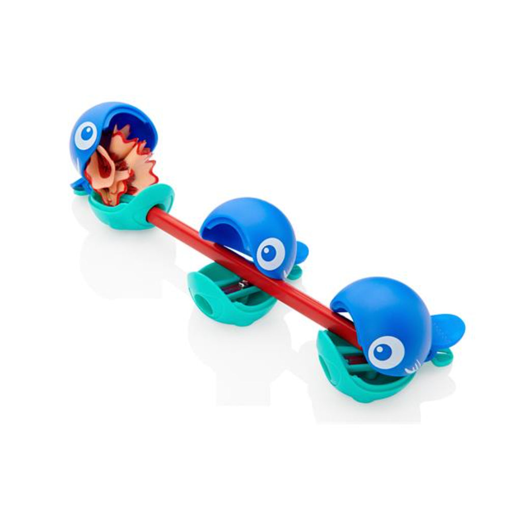 Maped Croc Croc Single Hole Sharpener Whale and Ladybird - Pack of 2-Sharpeners-Maped|StationeryShop.co.uk