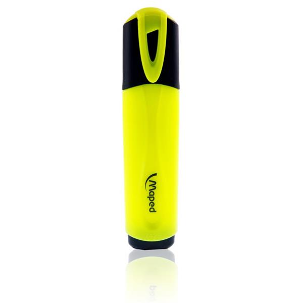 Maped Fluo'peps Classic Highlighter - Yellow | Stationery Shop UK