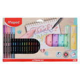 Maped Lettering & Calligraphy Set - 22 Pieces | Stationery Shop UK