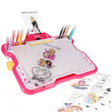 Maped Lumi Board - Barbie-Kids Art Sets-Maped|StationeryShop.co.uk