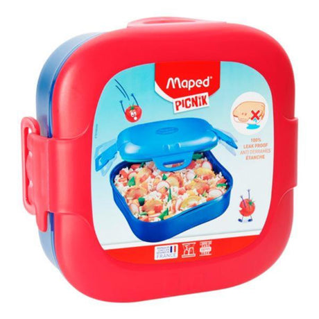 Maped Picnik Kids Leak Proof Lunch Box - Red | Stationery Shop UK