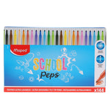 Maped Schoolpack Color'peps Washable Markers Schoolpack - Box of 144 | Stationery Shop UK