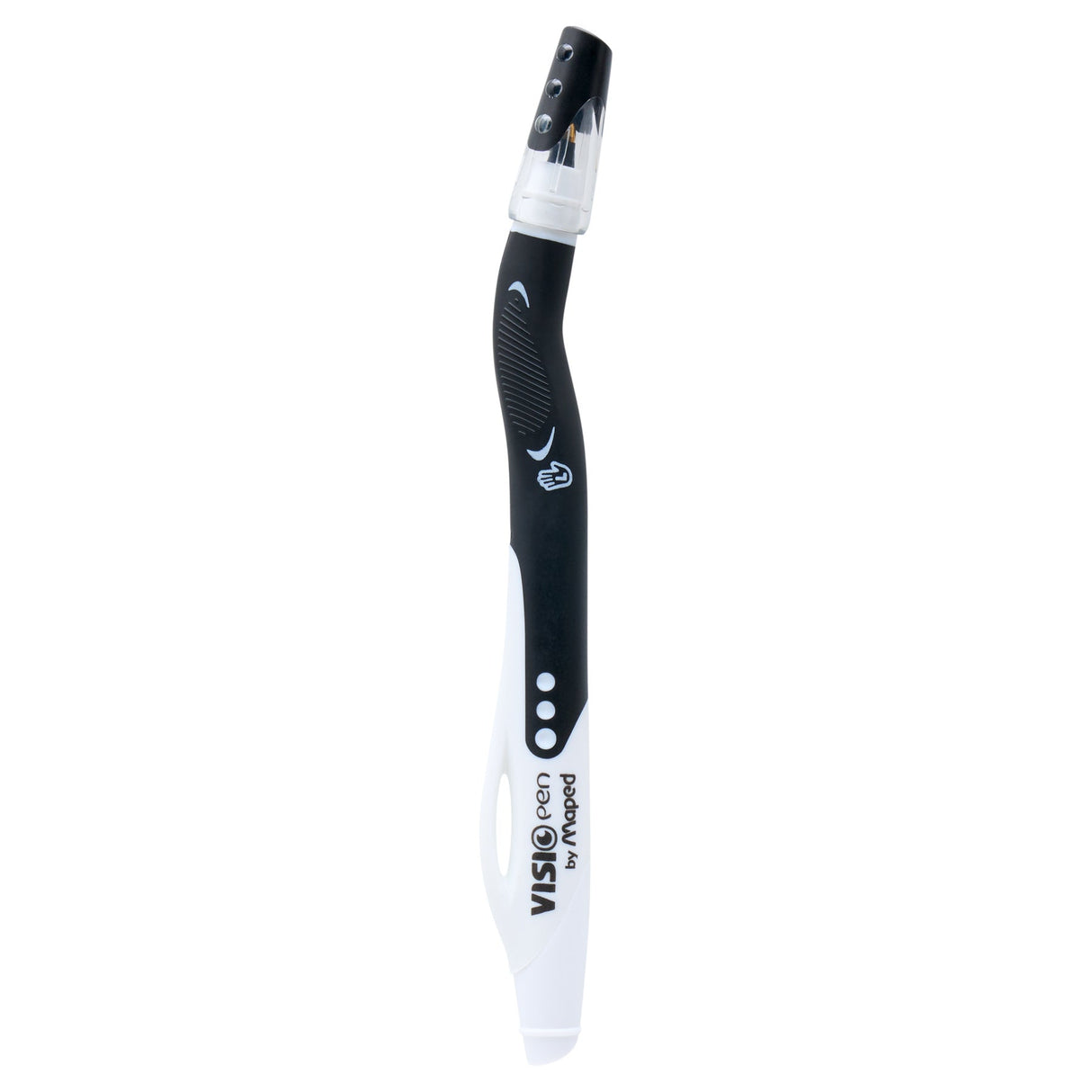 Maped Visio Ballpoint Pen Left Handed - Black-Ballpoint Pens-Maped|StationeryShop.co.uk
