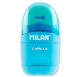 Milan Afilaborra Single Hole Sharpener and Sharpener Blue