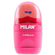 Milan Afilaborra Single Hole Sharpener and Sharpener Pink