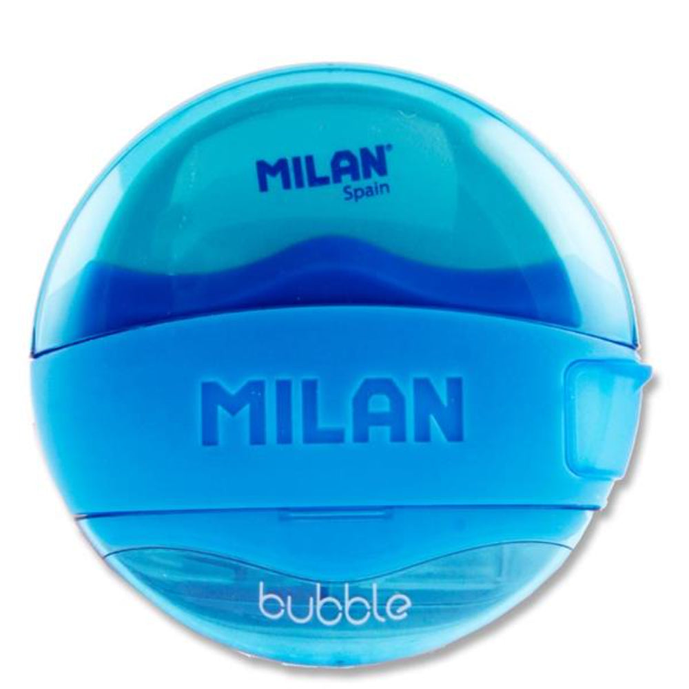 Milan Bubble Eraser & Sharpener - Blue | Stationery Shop UK