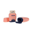 Milan Compact Twin Hole Sharpener & Eraser Matte Finish - Peach