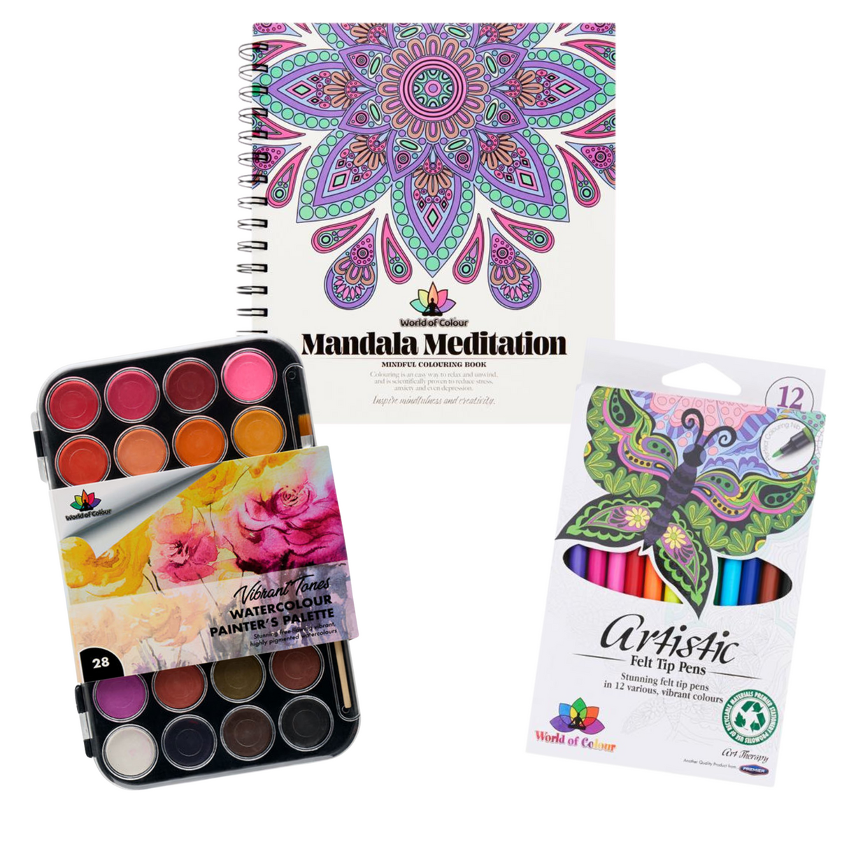 Mindfulness Colouring Bundle - Option 1 | Stationery Shop UK