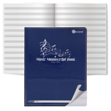 Ormond 12 Stave Durable Cover Music Manuscript Book - 40 Pages-Manuscript Books-Ormond|StationeryShop.co.uk