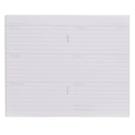 Ormond 165mm x 100mm Homework Diary Notebook - 84 Pages