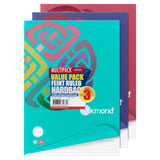 Ormond A4 Hardcover Notebook - 160 Pages - Pack of 3 | Stationery Shop UK