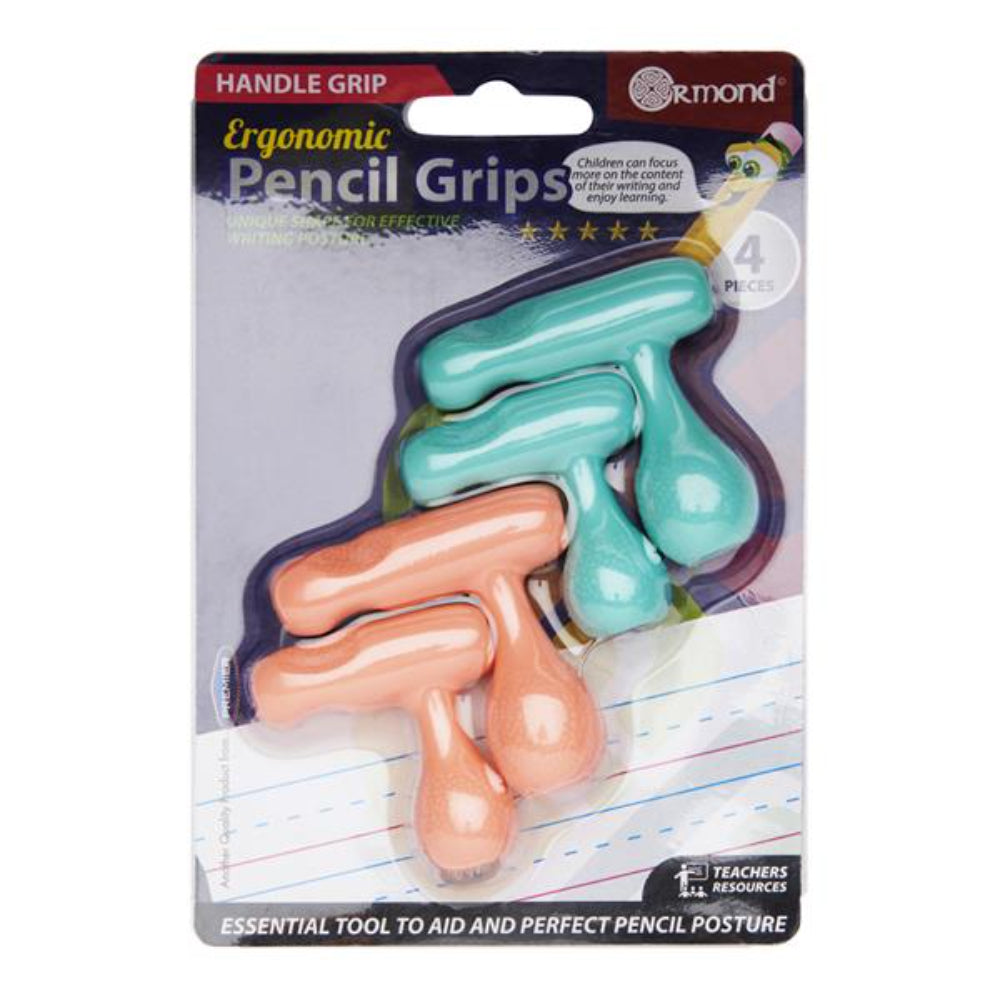 Ormond Ergonomic Pencil Grips - Handle Grip - Pack of 4-Pencil Grips-Ormond|StationeryShop.co.uk