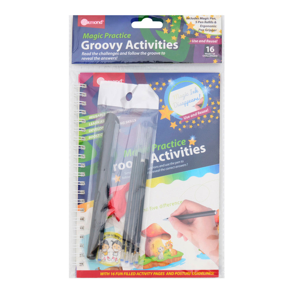 Ormond Groovy Activity Magic Practice - 16 Pages | Stationery Shop UK