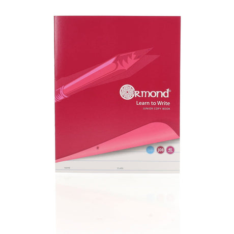 Ormond J08 Junior Copy Book - 40 Pages