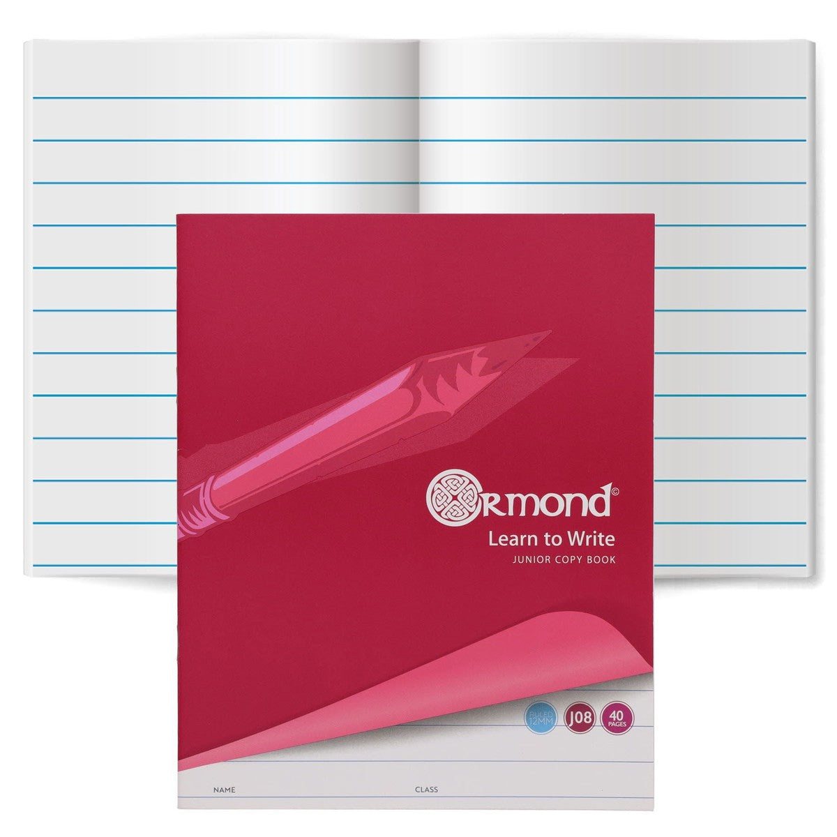 Ormond J08 Junior Copy Book - 40 Pages