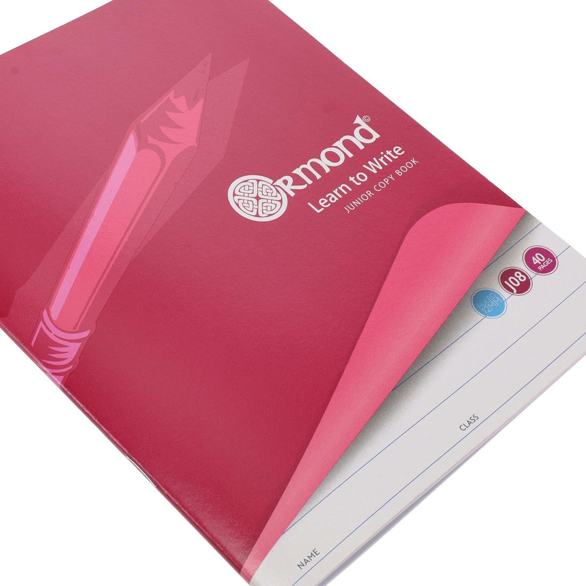 Ormond J08 Junior Copy Book - 40 Pages