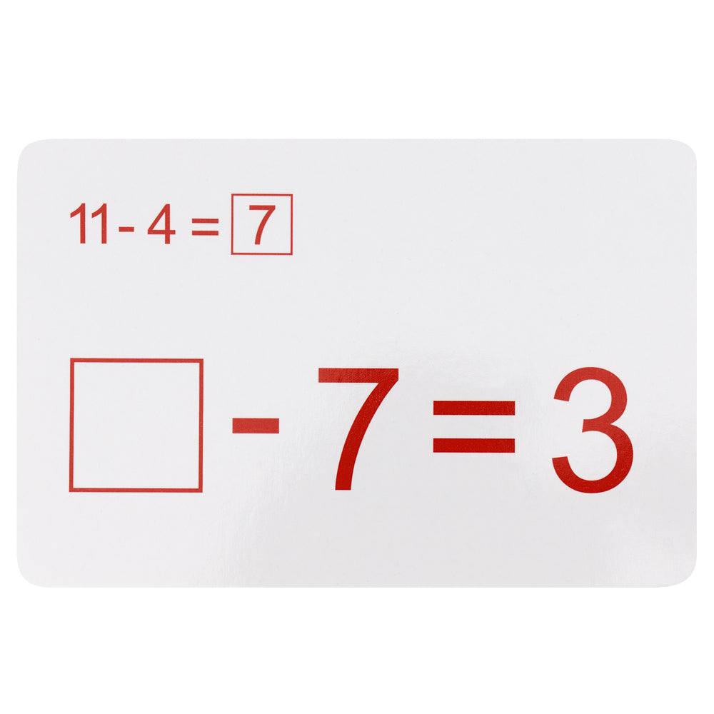 Ormond Mathematical Flash Cards - Substraction - Pack of 27 | Stationery Shop UK