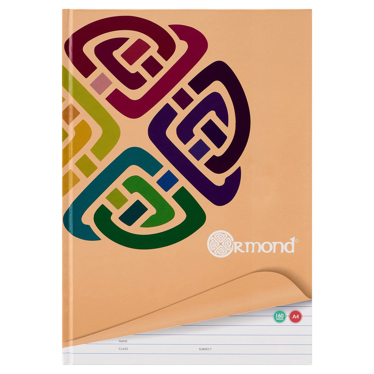 Ormond Multipack | A4 160pg Hardcover Notebook - Pack of 5 | Stationery Shop UK