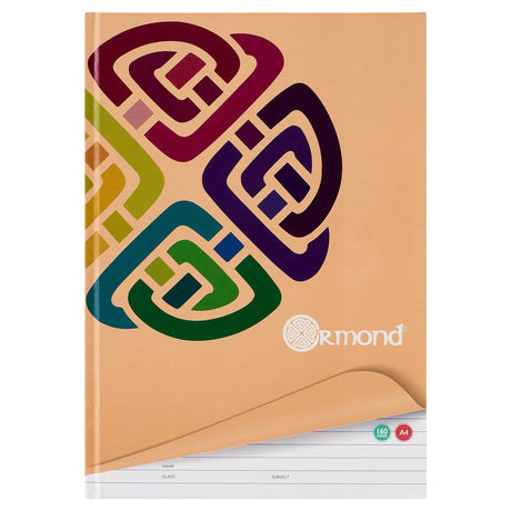 Ormond Multipack | A4 160pg Hardcover Notebook - Pack of 5