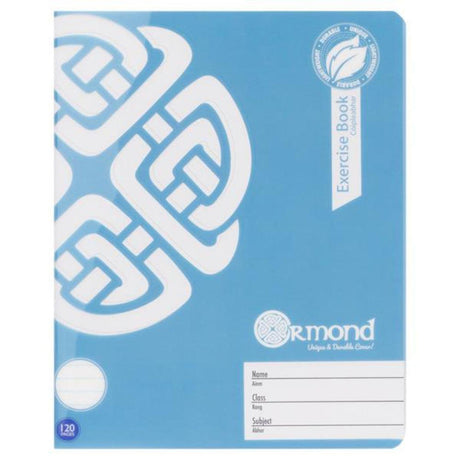 Ormond Multipack | Durable Cover Exercise Book - 120 Pages - Pack of 5