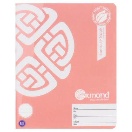 Ormond Multipack | Durable Cover Exercise Book - 120 Pages - Pack of 5