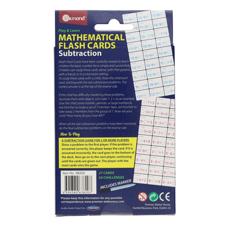 Ormond Multipack | Math Flashcard Set - Pack of 4