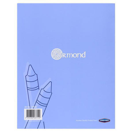 Ormond No.15a Project Book - Top Blank, Bottom Extra Wide Ruled - 40 Pages