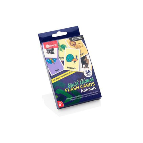 Ormond Quick Glance Flash Cards - Animal - 36 Cards