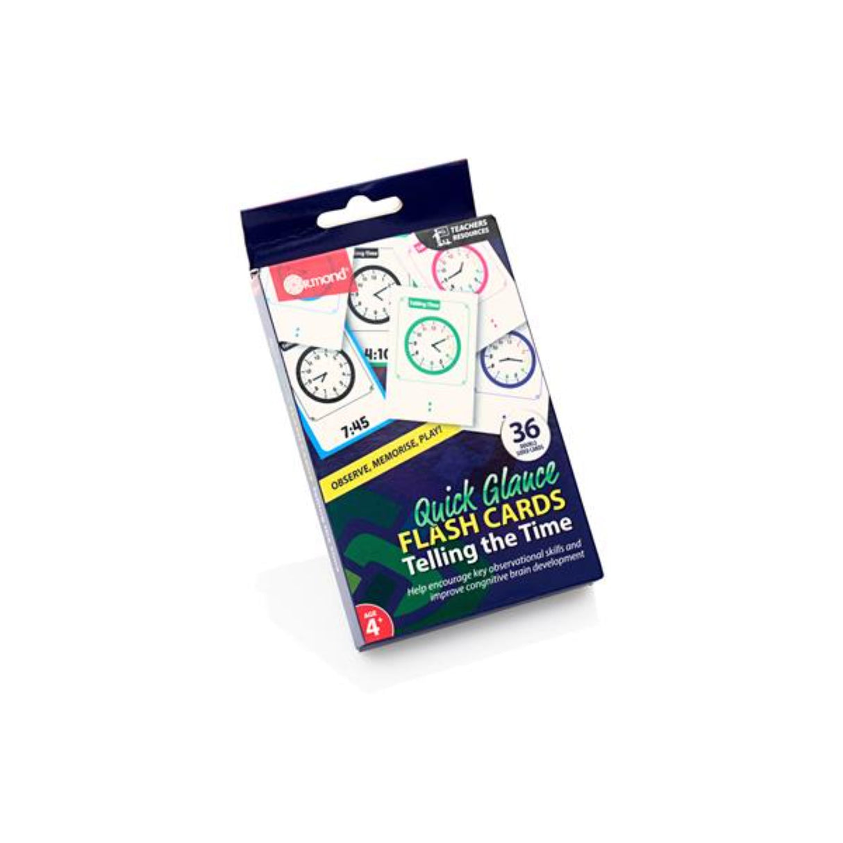 Ormond Quick Glance Flash Cards - Colours - 36 Cards | Stationery Shop UK