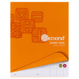Ormond Square Ruled Junior Sum Copy Book - 20mm Squares - 40 Pages | Stationery Shop UK