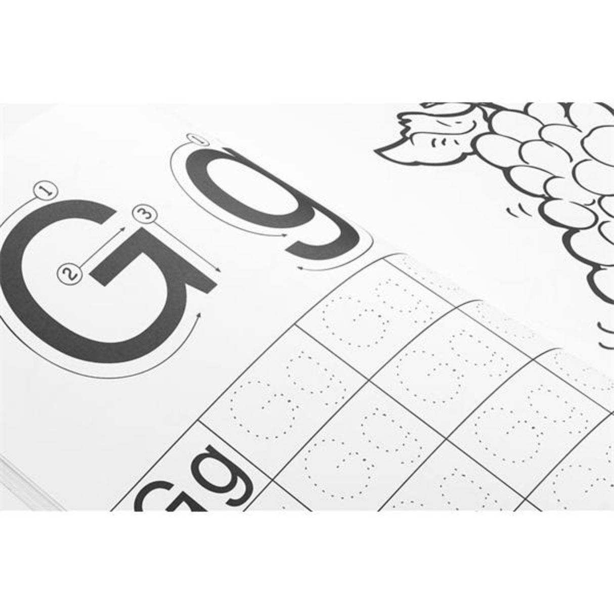 World of Colour A4 Perforated Colour Me Colouring Book - 96 Pages - Alphabet Fun 2