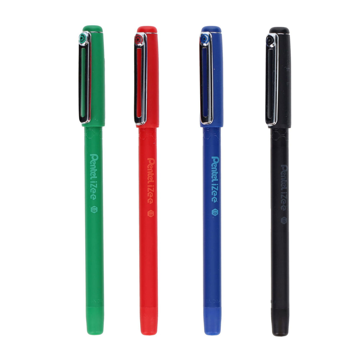 Pentel Izee Ballpoint Pen With Cap - Pack of 4