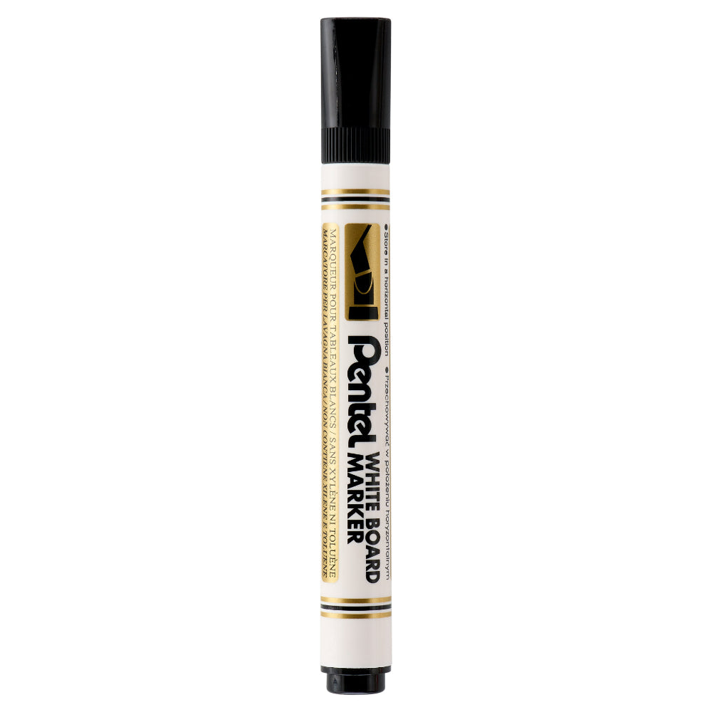Pentel Whiteboard Markers Black - Pack of 2