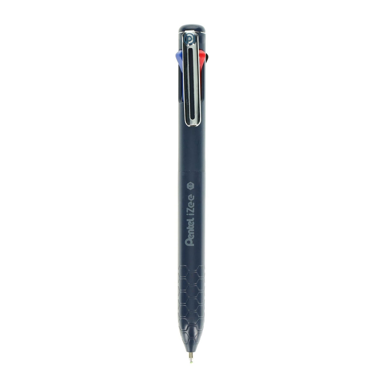 Pentel Izee 1.0mm 4 Colour Retractable Ballpoint Pen - Pack of 2-Ballpoint Pens-Pentel|StationeryShop.co.uk