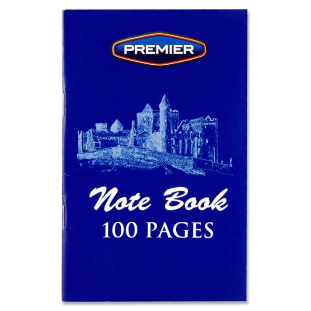 Premier 160mm x 100mm Note Book - 100 Pages | Stationery Shop UK