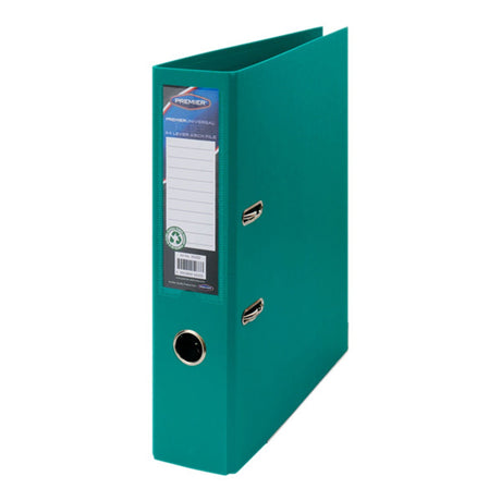 Premier A4 Lever Arch File - Green