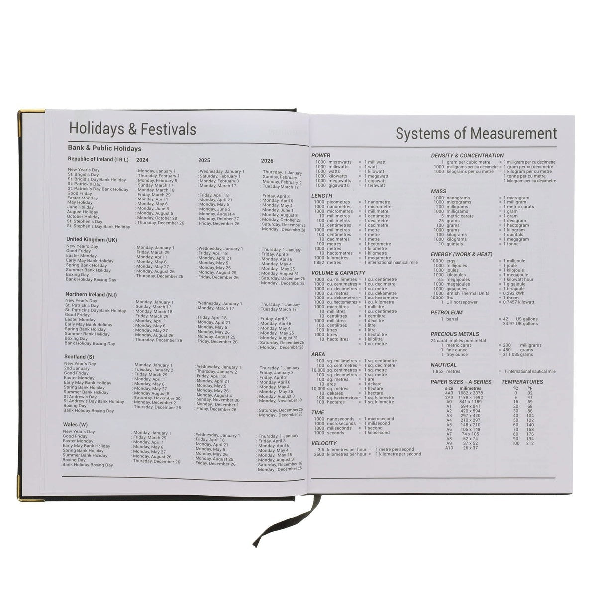 Premier A4 Page A Day Academic Diary 2024-2025