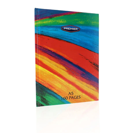 Premier A5 Hardcover Notebook - 160 Pages - Rainbow