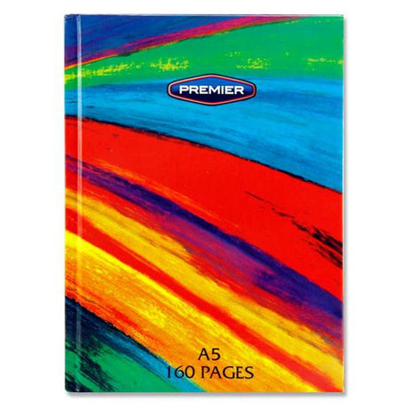 Premier A5 Hardcover Notebook - 160 Pages - Rainbow