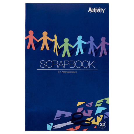 Premier Activity 360x240mm Scrap Book - 32 Pages-Scrapbooks-Premier | Buy Online at Stationery Shop