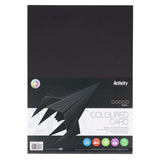 Premier Activity A4 Card - 160 gsm - Black - 100 Sheets-Craft Paper & Card-Premier|StationeryShop.co.uk