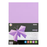Premier Activity A4 Card- 160 gsm - Taro Lilac - 50 Sheets-Craft Paper & Card-Premier|StationeryShop.co.uk