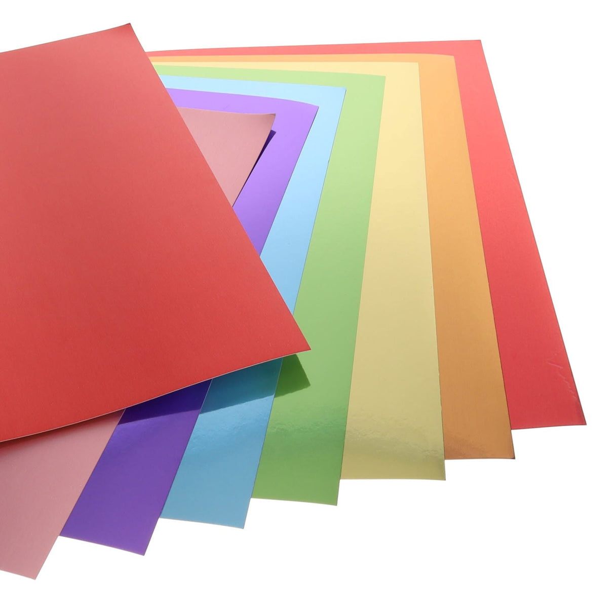 Premier Activity A4 Foil Card - 16 Sheets - 220gsm - Shades Of The Rainbow | Stationery Shop UK